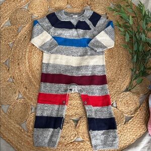 BABY GAP Knitted Striped Colored BodySuit. Size‎ 18-24M